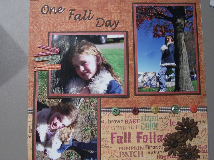 One fall day