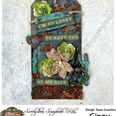 Altered Tag **Swirlydoos August &#039;Tranquillity&#039; Kit**