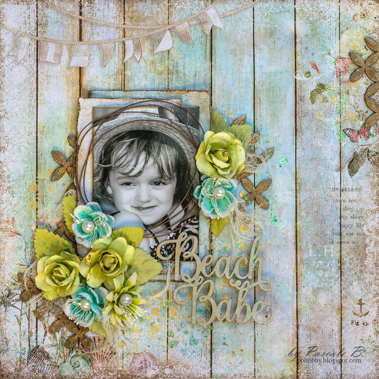 Beach Babe - Blue Fern Studios DT