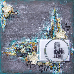 Happy Place - Mixed Media Place DT