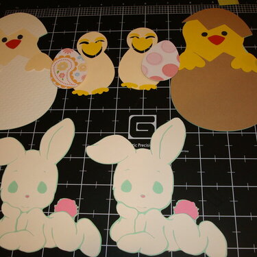 March Easter and St. Patty&#039;s Die Cut Swap