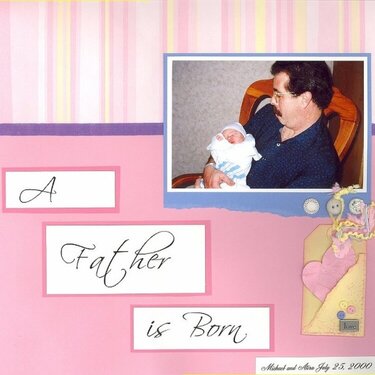 ~~ A Father is Born ~~ Stripes Challenge