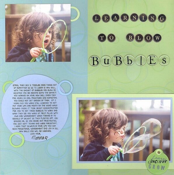 ~~Learning to Blow Bubbles~~ Vellum Background Challenge