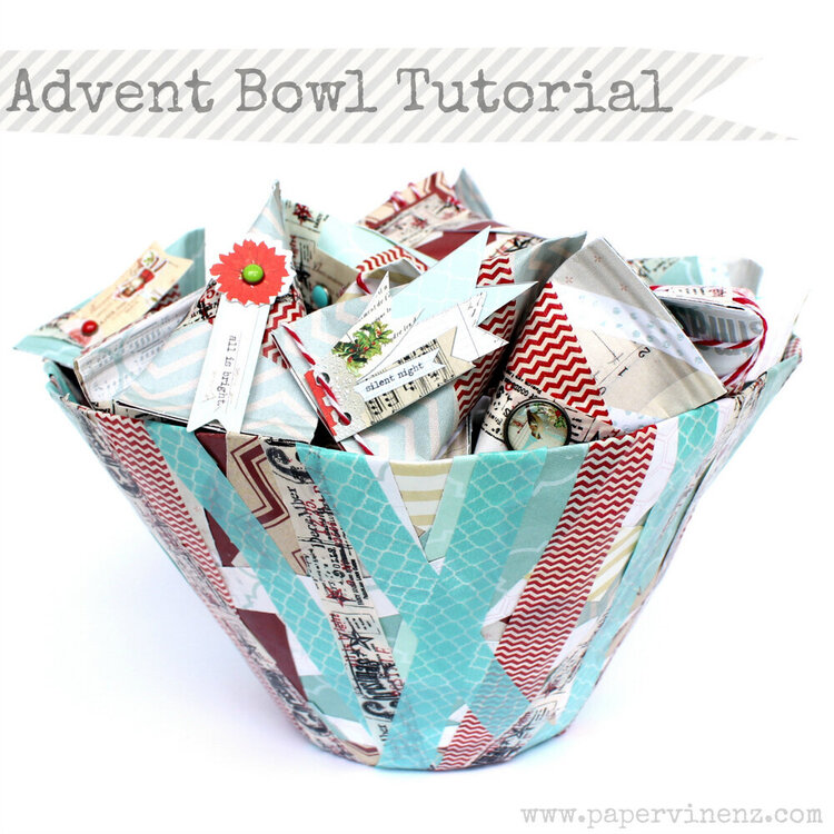 Advent Bowl with Treats