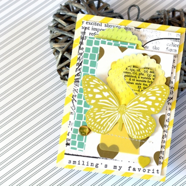 Butterfly card ** DT HIPKIT CLUB**