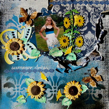 summer dress ~Scraps of Darkness