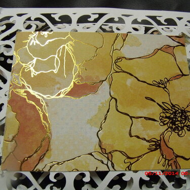 Spring lace butterfly card and envelope box