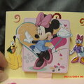 mini mouse pop up card