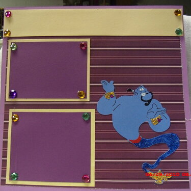 Diusney Aladin Make a Wish pages