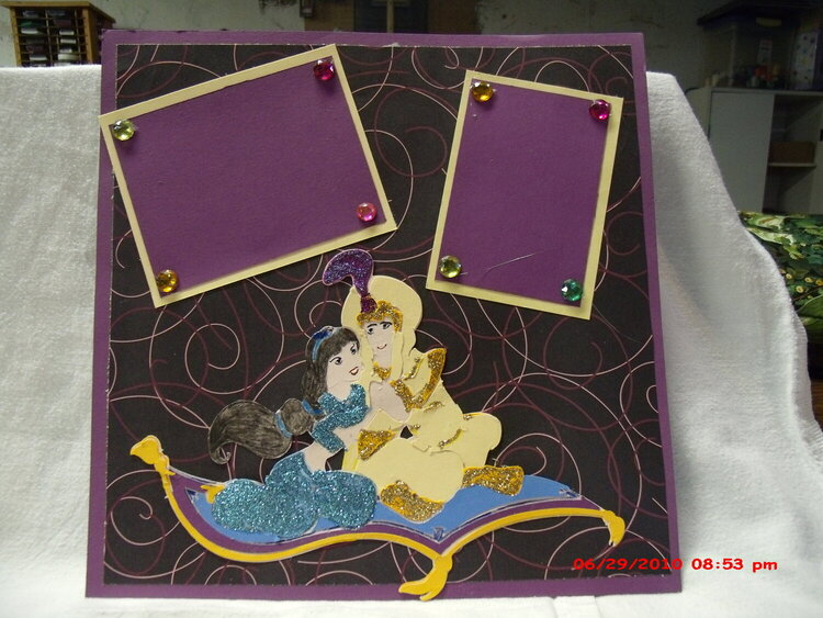 Disney Aladin make a wish pages