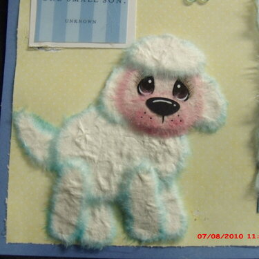 Good night Tare Sheep 12x12 premade scrapbook pages