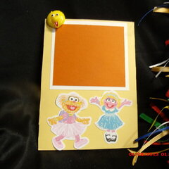 Sesame Street paperbag mini album 8x8