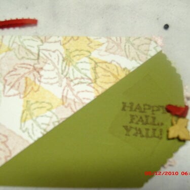 Happy Fall Y&quot;All mini Scrapbook