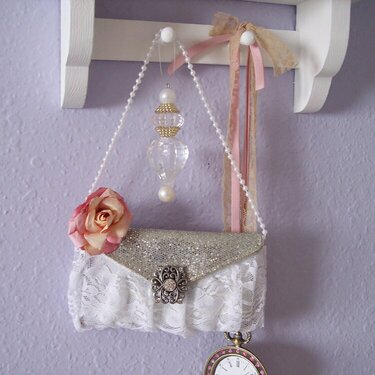 Shabby Chic**Altered Coin Purse