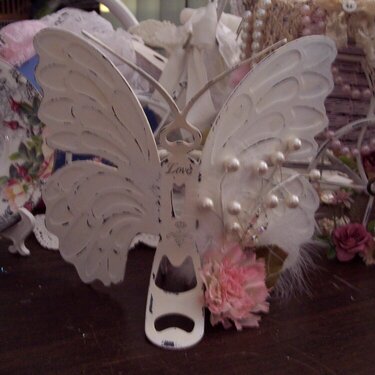 Shabby Chic**Altered Butterfly