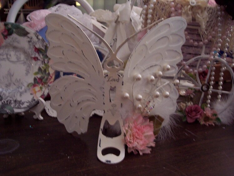 Shabby Chic**Altered Butterfly