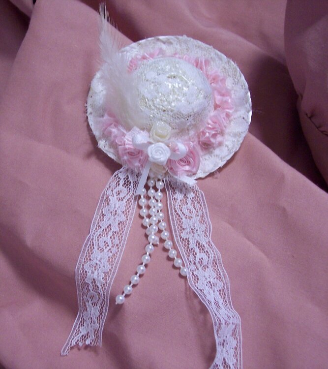 Shabby Chic**Elegant Mini Hat