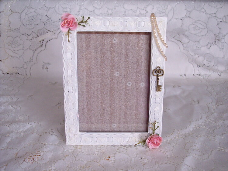 Shabby Chic**Altered Photo Frame