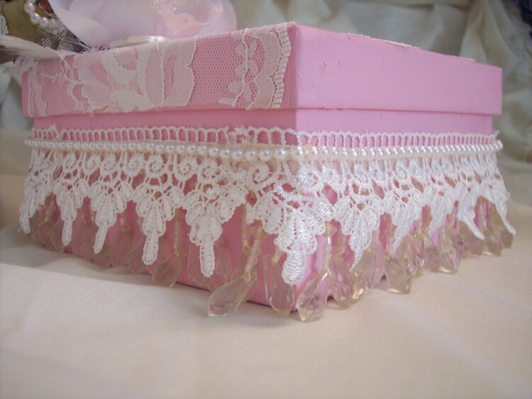 Shabby Chic**Altered Box*Side View