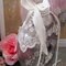 Shabby Chic*Altered Glass Bottle*Side View