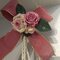 Shabby Chic**Altered Christmas Bells*Close-up Roses