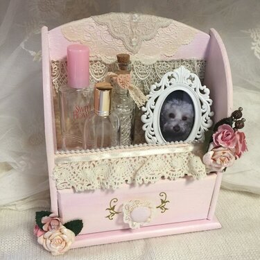 Shabby Chic**Altered Wooden Display Box