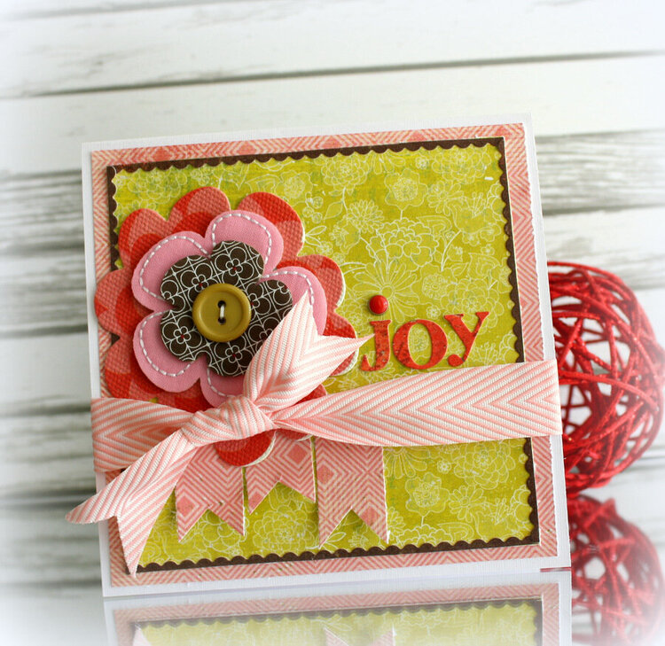 joy card * Basic Grey Konnichiwa*