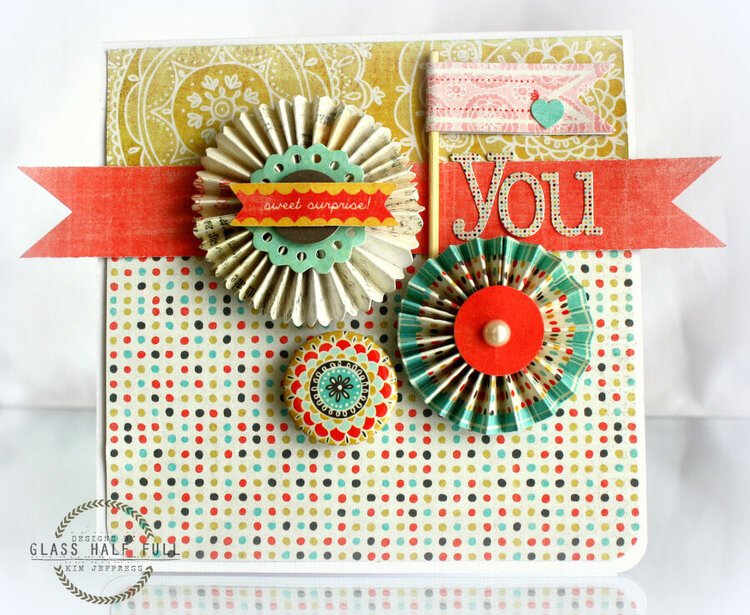 heart you *Basic Grey* Paper Cottage