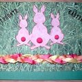 Braided Ribbon Easter Bunnies