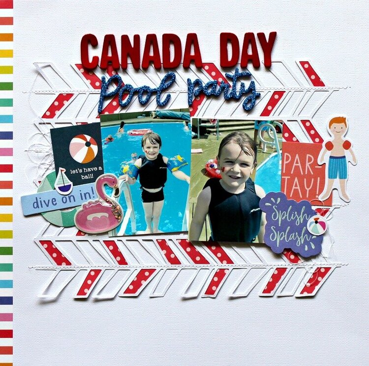 Canada Day pool party