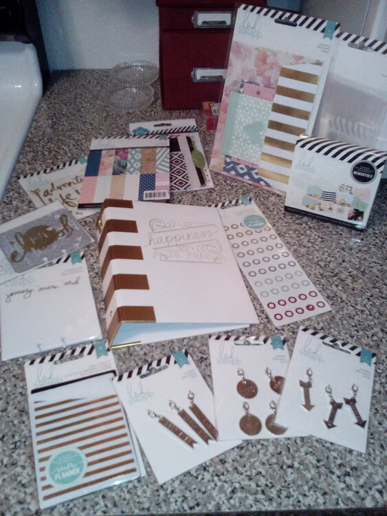 My New Heidi Swapp Planner and Accessories