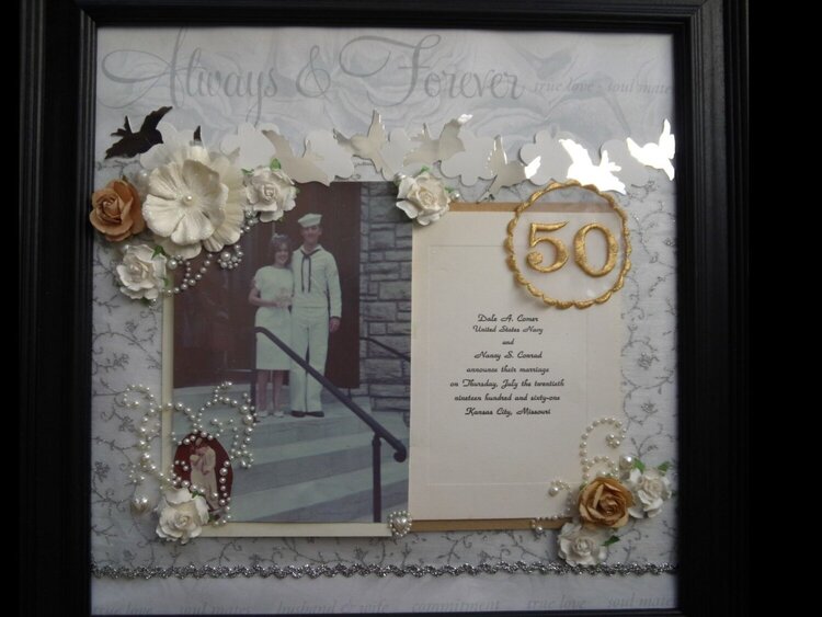 50th Wedding Anniversary Page