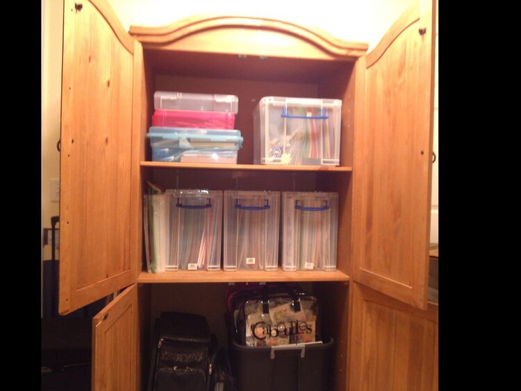 Paper &amp; Embels Storage Cabinet