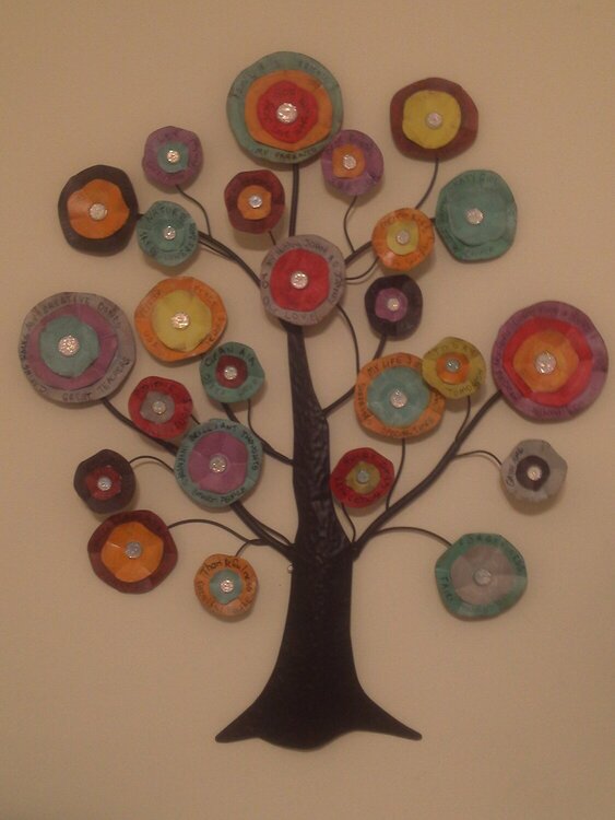 My &quot;Giving Thanks Tree&quot;