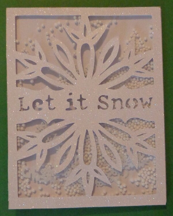 Let It Snow Shaker