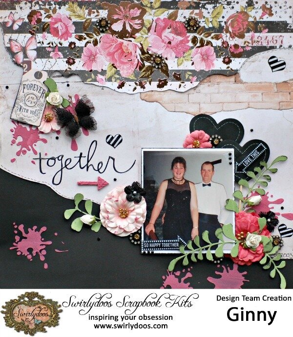 Together***Swirlydoos Kit Club October kit &#039;Rose Garden&#039;***