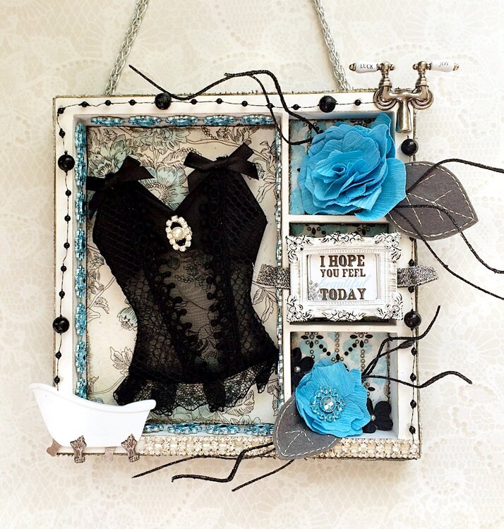 I Hope You Feel Beautiful Today Shadowbox