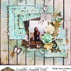 **Swirlydoos** DT project with August kit of the month