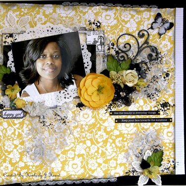 Happy Girl *Created using Swirlydoos August Kit*