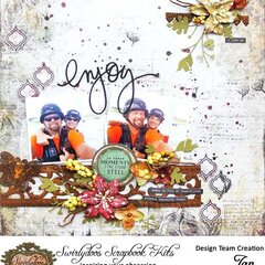 **Swirlydoos** DT project with August kit of the month