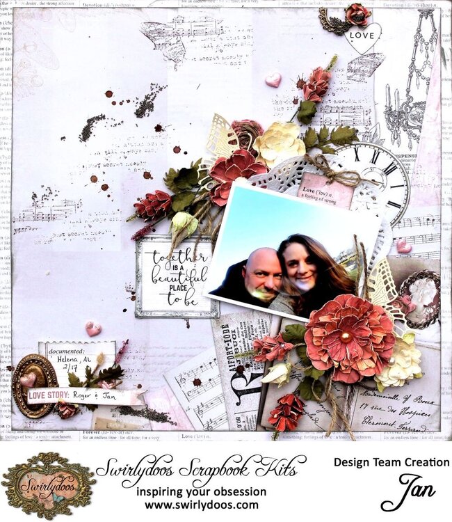 **Swirlydoos** February kit of the Month &quot;Love Letters&quot;