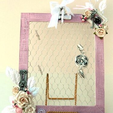 Altered Chicken Wire Frame