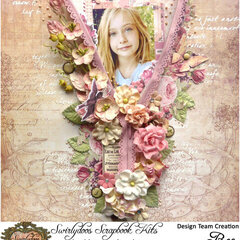 Zipper *Swirlydoos March Scrapbook Kit*