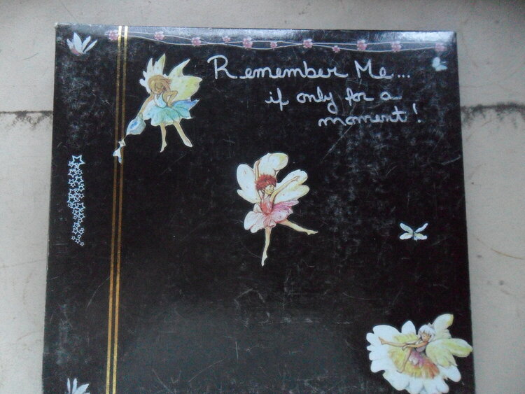 remember me... if only for a moment(front)