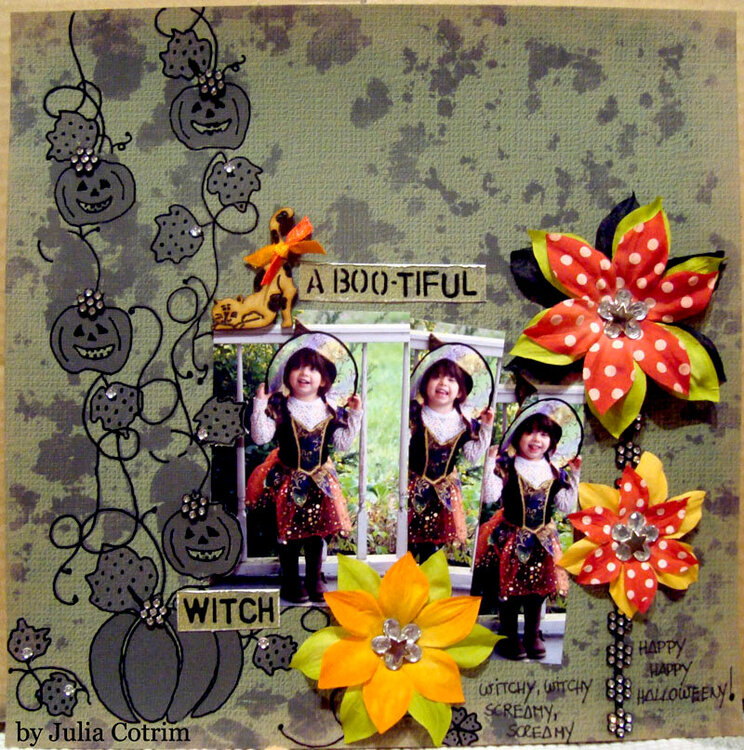 {a boo-tiful witch}