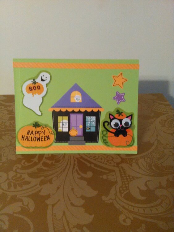 Halloween card--Cards for Kids