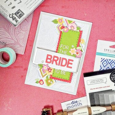 Modern Bridal Card