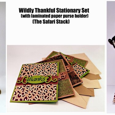 Wildly Thankful Stationary Set - DCWV (DT application)