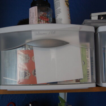 Medium Sticker embellishment storage