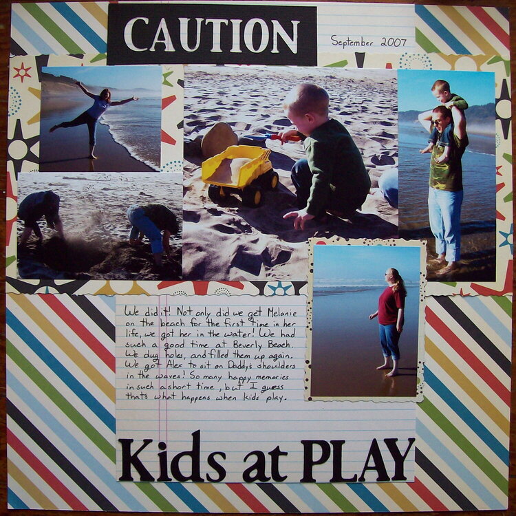 CAUTION:  Kids at PLAY
